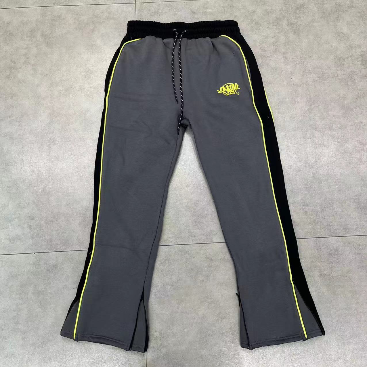 23SS otoño e invierno marca de moda europea y americana Toalla de cabeza de tigre negro bordado forrado de lana hombres y mujeres pareja traje casual al por mayor