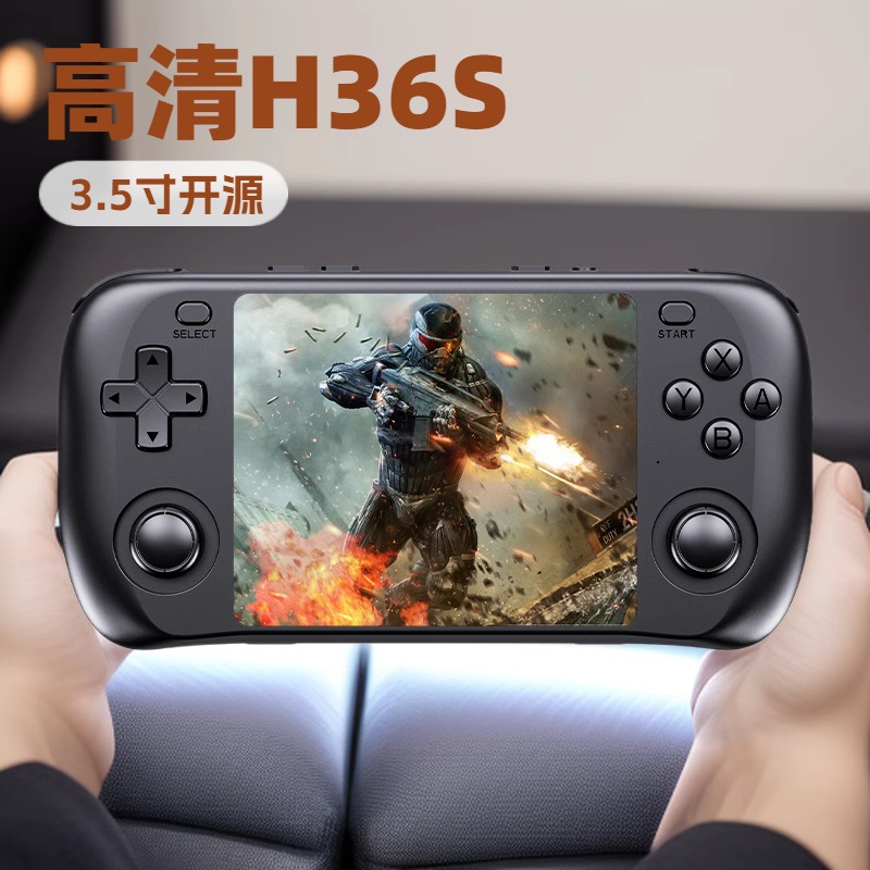 H36S Spiel Open Source Linux System HD IPS Nostalgische Kindheit Tragbar Gleiches Modell wie R36S Handheld-Konsole_voghion.com