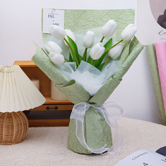 Flower Shop Packaging Materials DIY Handmade Stone Texture Paper Double Folded Water Rock Paper Fresh Flower Packaging Paper Texture Paper