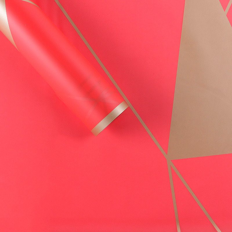 Lizhi Ran esquina Phnom Penh Papel liso coreano Embalaje de flores impermeable Papel mate Material de ramo Florería Papel de flores