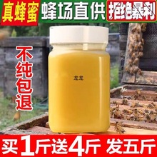 甄选 真蜂蜜四自产自销天然野生土蜂蜜百花蜜洋槐蜜蜂王浆5