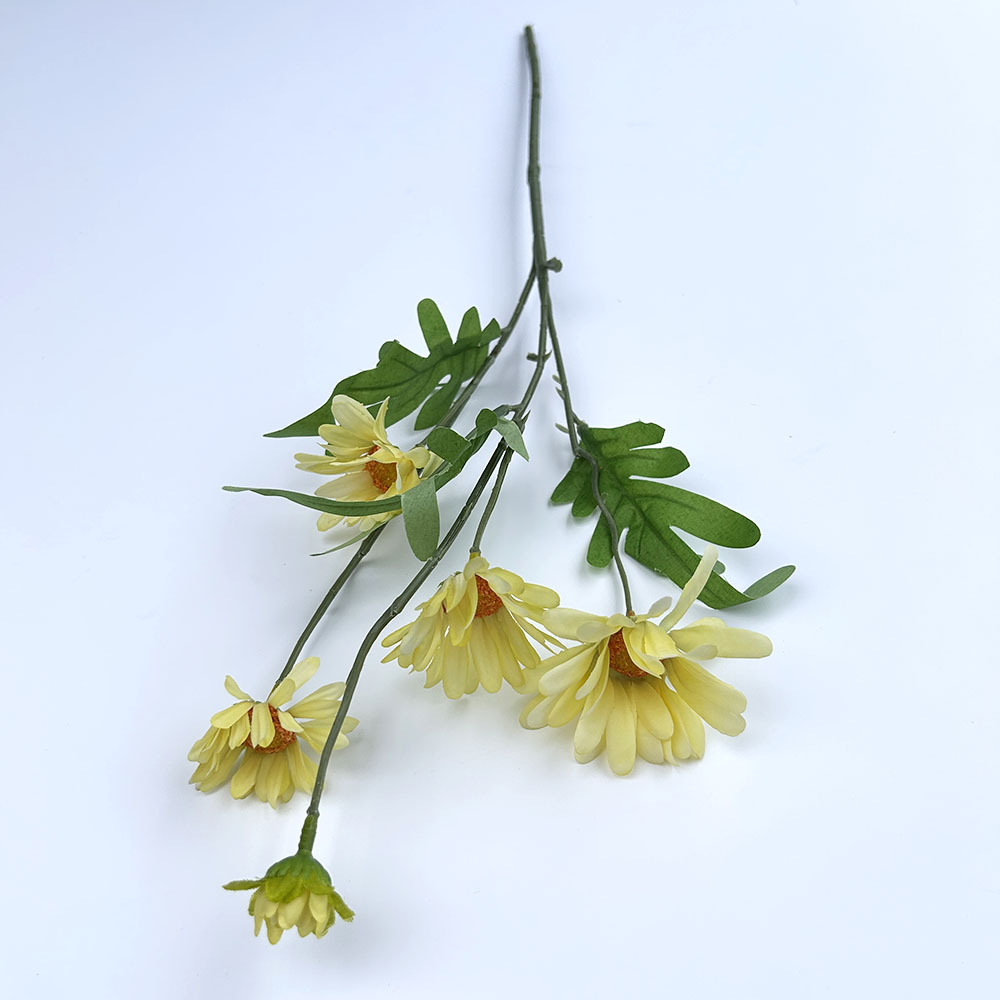 multi-head wild chrysanthemum flower flower INS wind simulation flower factory home decoration wedding_voghion.com