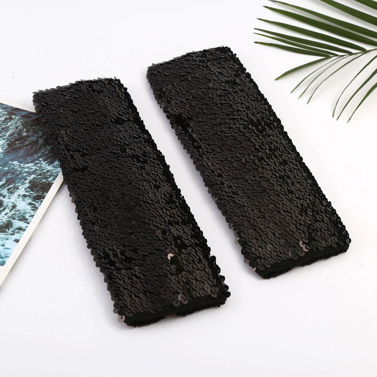 Эластичные ногти Sequins, рукава, перчатки, ( торговля), оптовая продажа, без пальцев