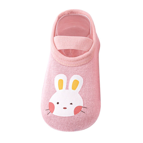 Baby floor socks and shoes, summer thin infant toddler socks, breathable soft-soled early education socks, indoor non-slip cooling insulation