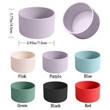 跨境热销硅胶水杯保护套直筒防滑隔热杯套适用于Stanley水杯杯套