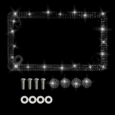 Hot-Selling Foreign Trade Product: American Standard License plate holder/license plate holder - black