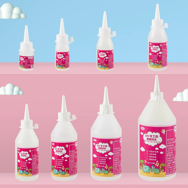 Нежканый клей для шерстяных шариков ручной работы 20ml-500 мл спирт клей для детей diy шпагат прозрачный клей