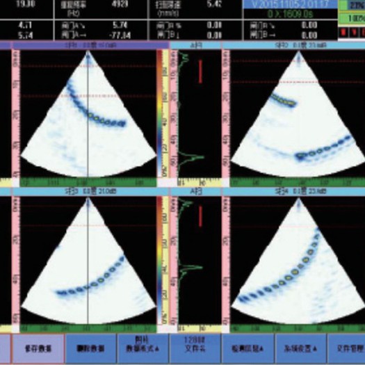 �๦�ܳ���̽�������ڽ������Ϻͺ���TOFD�����PE���ϼ��