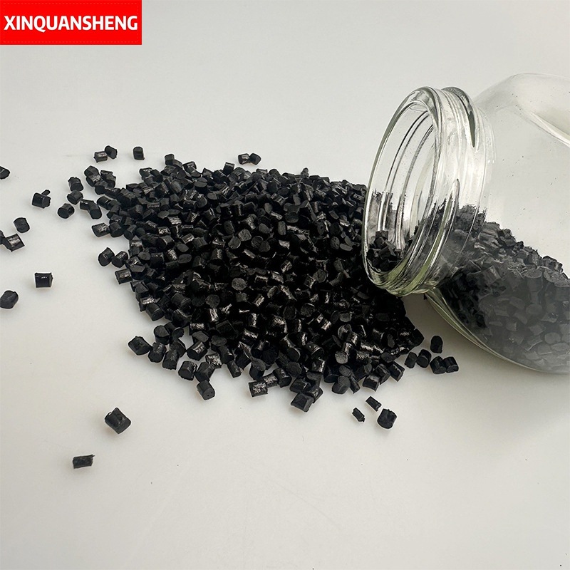 工厂供应PA6碳纤维塑料 含量30%导电高刚性机械配件 尼龙改性颗粒