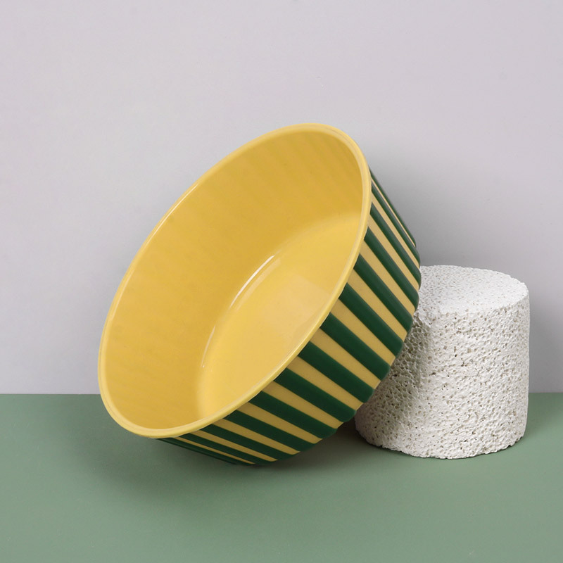 [중형 14.2cm] 노란색 스트라이프 모델