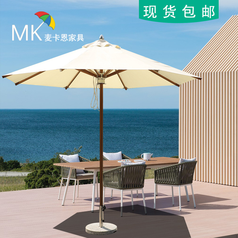 Striped Outdoor Parasol, Cafe Outdoor Central Column Round Beach Umbrella, Hotel Swimming Pool Sun Umbrella, Commercial Umbrella Striped Outdoor Parasol, Cafe Outdoor Central Column Round Beach Umbrella, Hotel Swimming Pool Sun Umbrella, Commercial Umbrella