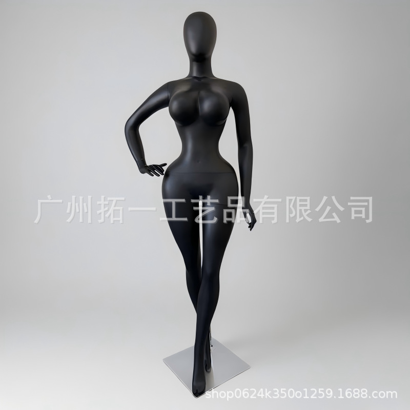 New European and American Large Size Window Display Props Women's Full Body Fake Doll Big Breasts Big Ass Fiberglass Female Model
