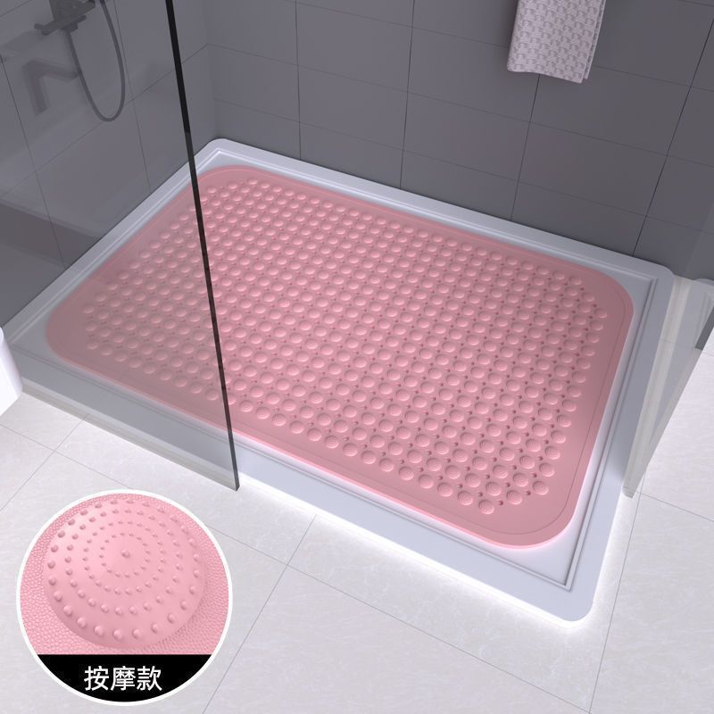 L 浴室滑り止めマット シャワールーム 家庭用バスマット トイレ 浴室フロアマット 浴室トイレ落下防止マット P|undefined