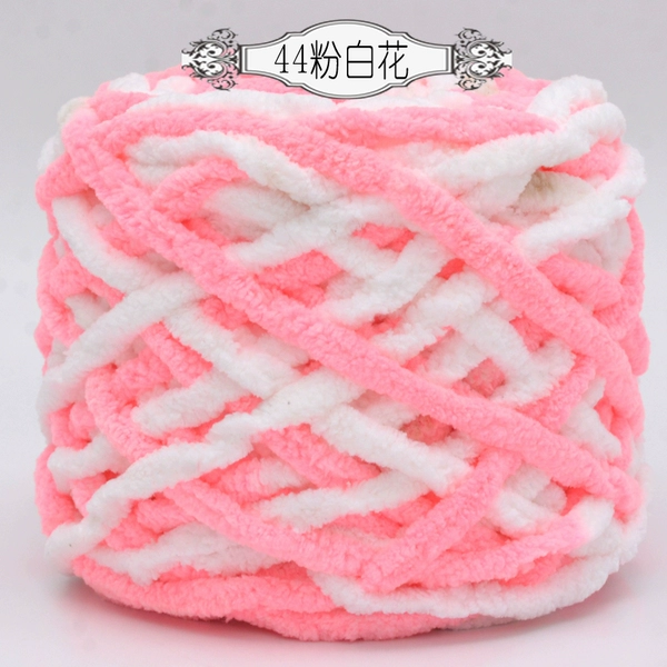Pink and white flower 44#