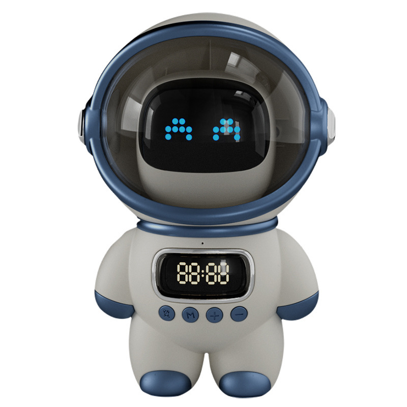 天猫人気誕生日プレゼント スマートAIロボット Bluetoothスピーカー 目覚まし時計 家庭用クリエイティブ装飾品 ギフト卸売|undefined