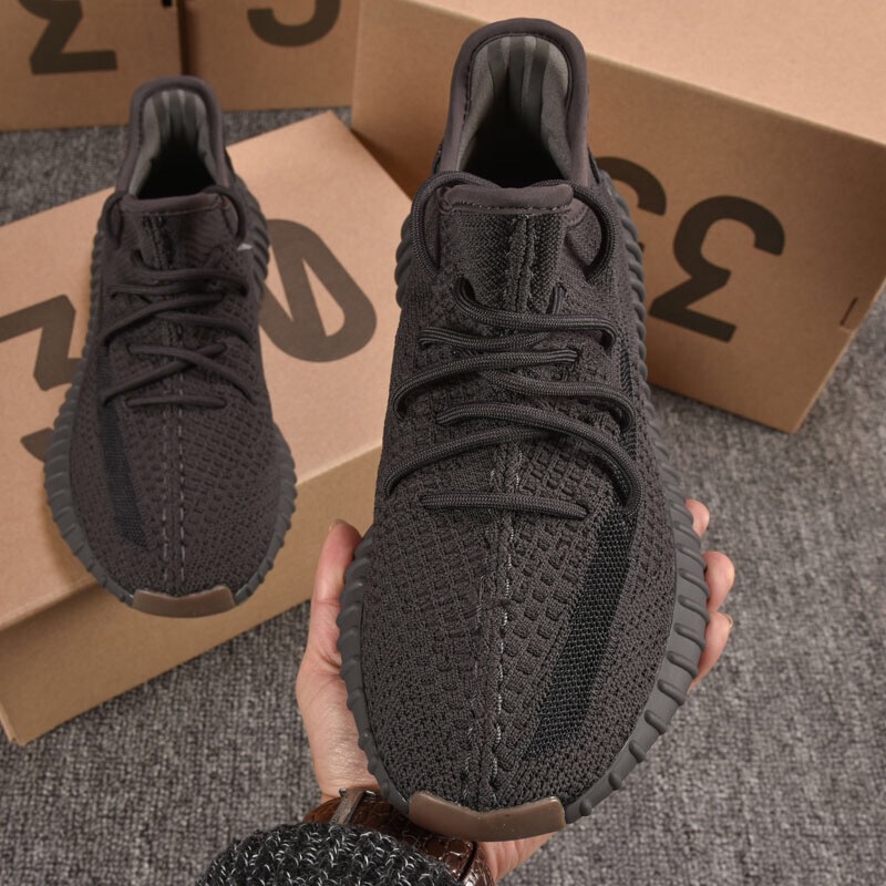 Cross-border large size men's shoes Putian real explosion 350 coconut shoes black stars 46 ice blue 47 White zebra 48 sneakers