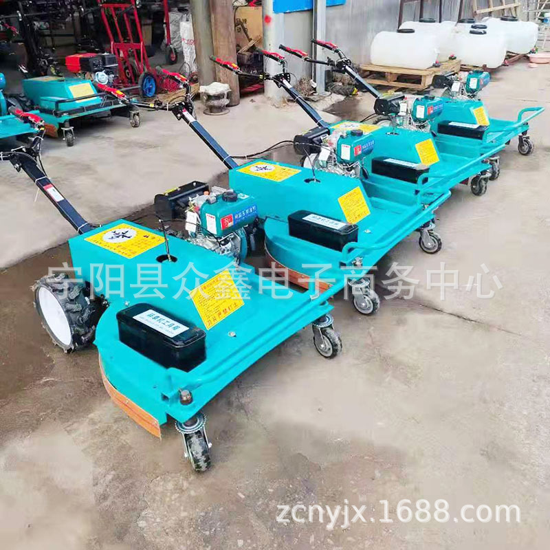 手推锄草机割草机小型家用田园草收割机柴油锄草机汽油锄草机