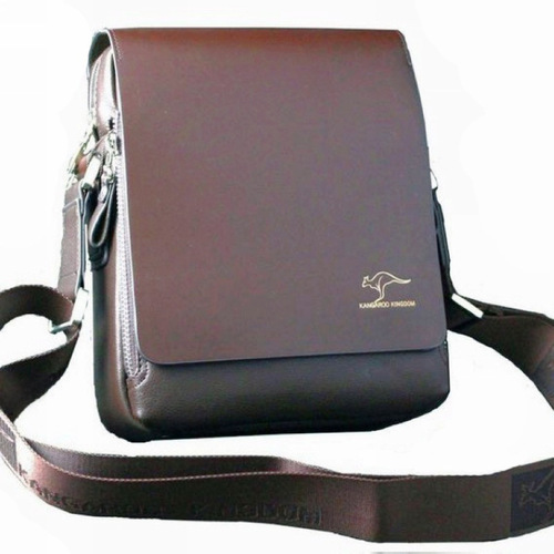 Men's Business Shoulder Bag Casual Men's Bag Vertical Crossbody Business Backpack Large Capacity Bag Cover 