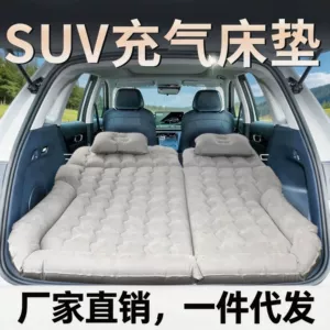 Avtomobil şişmə yatağı, SUV baqajı üçün universal, açıq səyahət yatağı