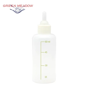60ML Pet Bottle for Dogs & Cats - Perfect for Newborn Puppies and Kittens