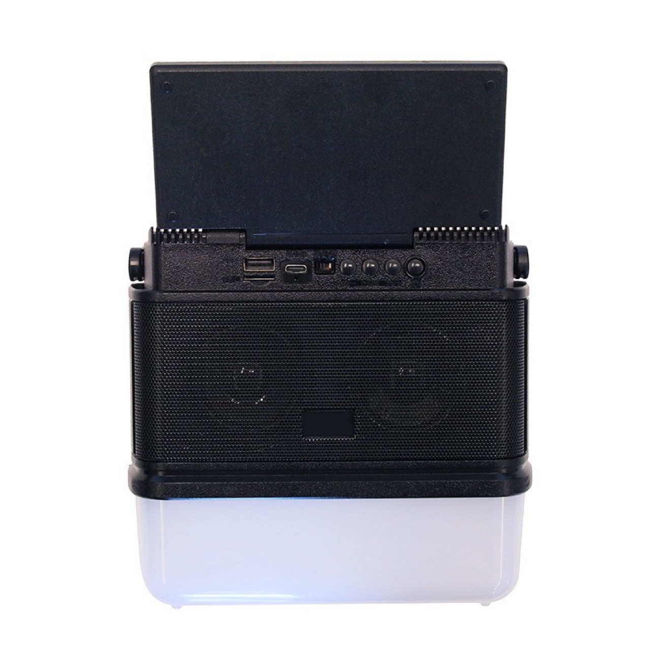 Radio de banda completa de escritorio retro para personas mayores, semiconductores nostálgicos para el hogar, reproductor de madera Bluetooth, máquina todo en uno