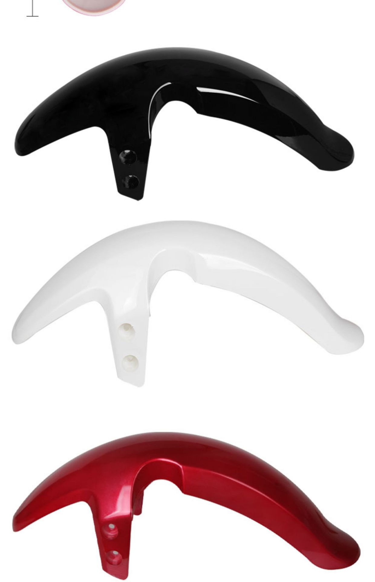 Suitable for Niu Electric Scooter U1/Us1/U+A Front Fender Accessories, Front Wheel Mudguard, Water Shield, Mud Flaps