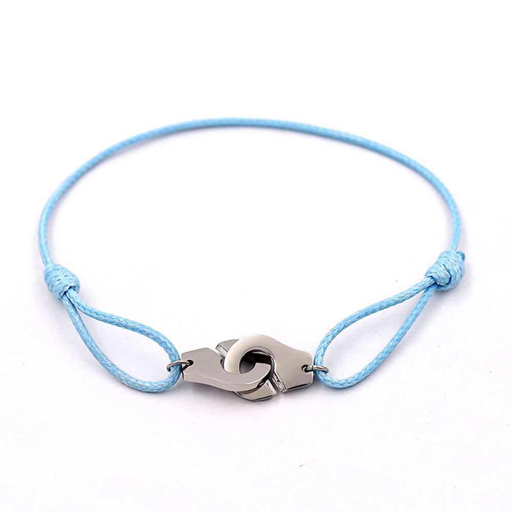 Einfacher Stil Geometrisch Rostfreier Stahl Handgemacht Unisex Armbänder 1 Stück display picture 5