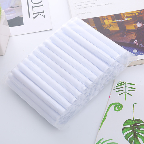 White liquid chalk creative mirror glass LED fluorescent board lamp pen office stationery blackboard pen erasable