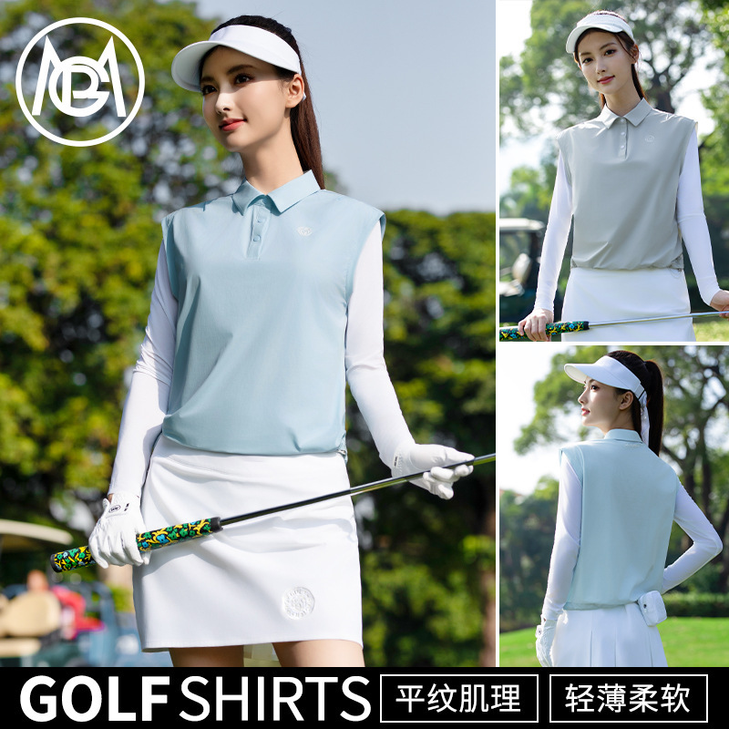 2026 Golf Women's Spring/Summer Vest Clothing Sports Ladies Pullover Top 2026 Golf Women's Spring/Summer Vest Clothing Sports Ladies Pullover Top