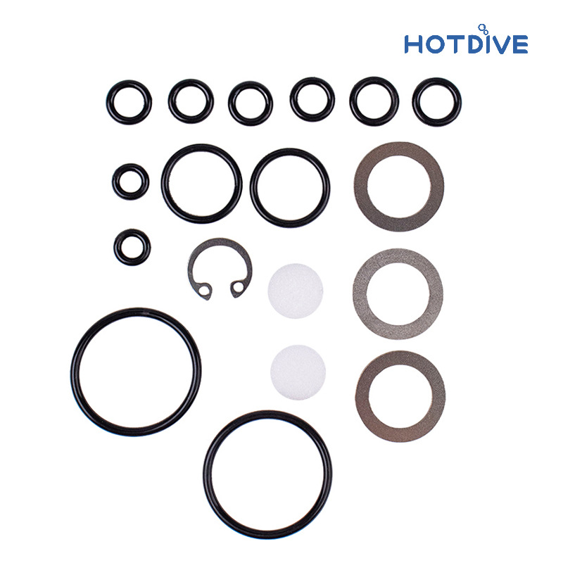 HOTDIVE regulador de buceo mantenimiento accesorios del paquete de reparación buceo profundo primer y segundo paquete de mantenimiento de cabeza Apeks