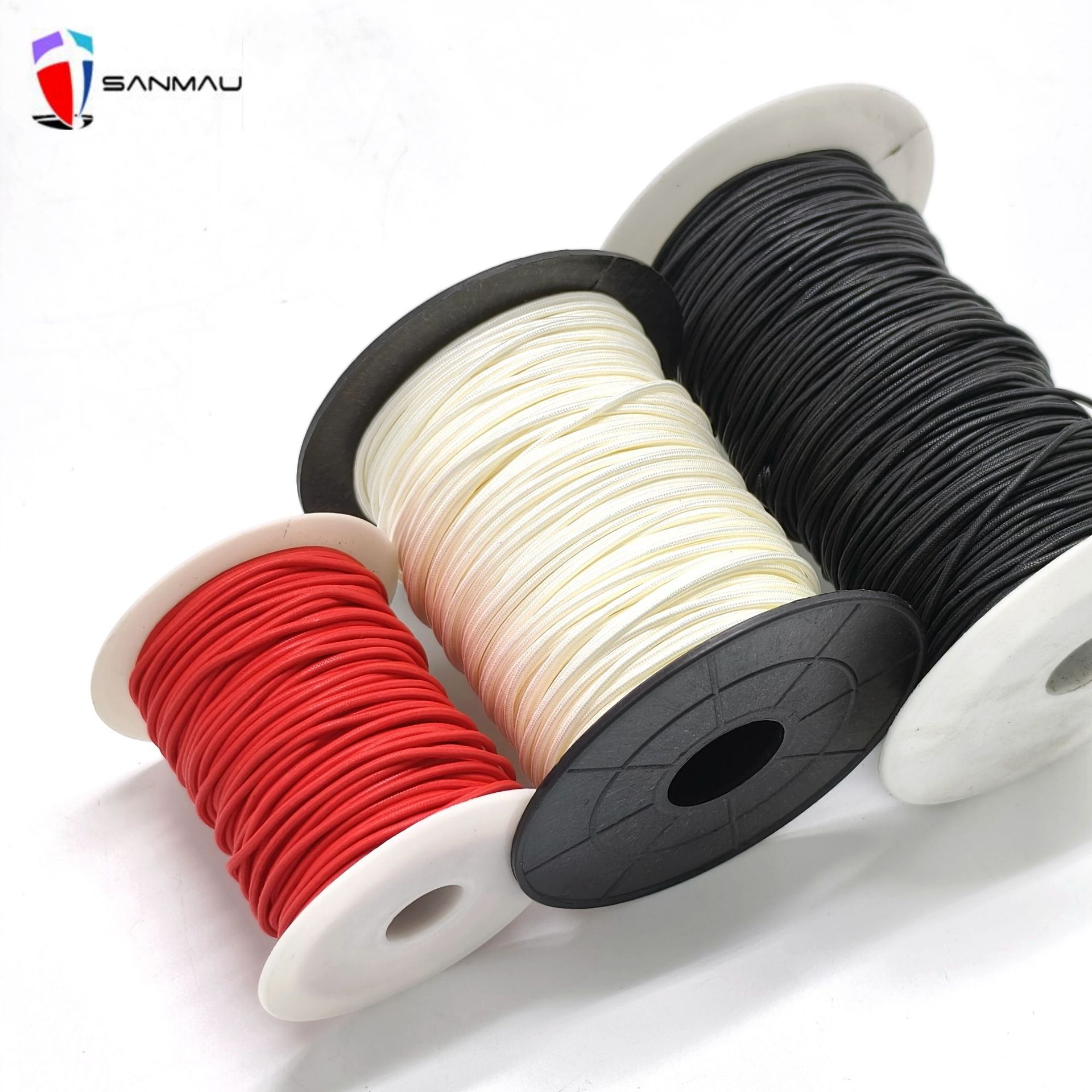 超高分子量聚乙烯包芯绳 高密度编织大力马绳 不漏芯高强耐磨