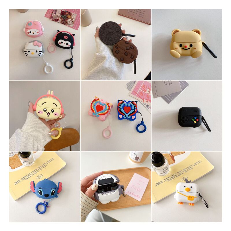 New Cartoon Earphone Case Protective Cover Suitable for Samsung Earphones Buds3/Buds 3Pro/Buds3 Fe Protection