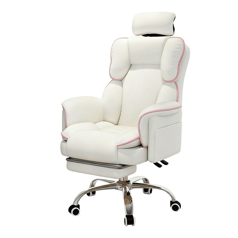Silla de juego de deportes eléctricos, silla giratoria, silla de respaldo para el estudio doméstico, silla de computadora