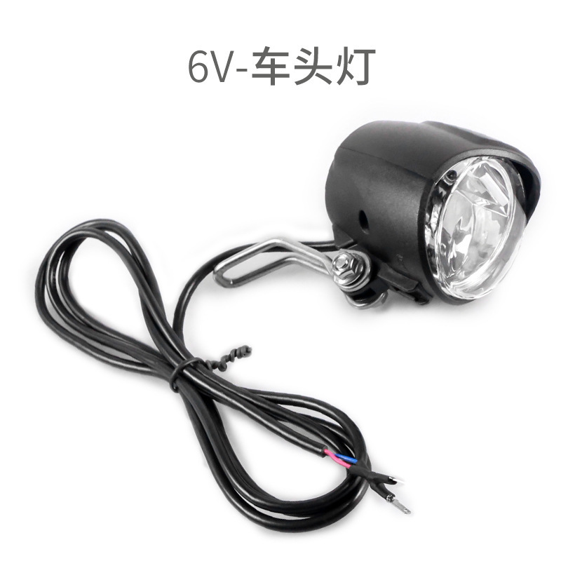 Elektrikli Velosiped Ön Fara 6V 36V 48V LED İşıq