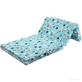 折叠床垫易收纳打地铺睡垫卡通儿童午睡高密度海绵垫懒人床榻榻米