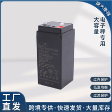 全新晟阳正品电池原厂电子秤专用电池通用型铅酸蓄电池大容量4V