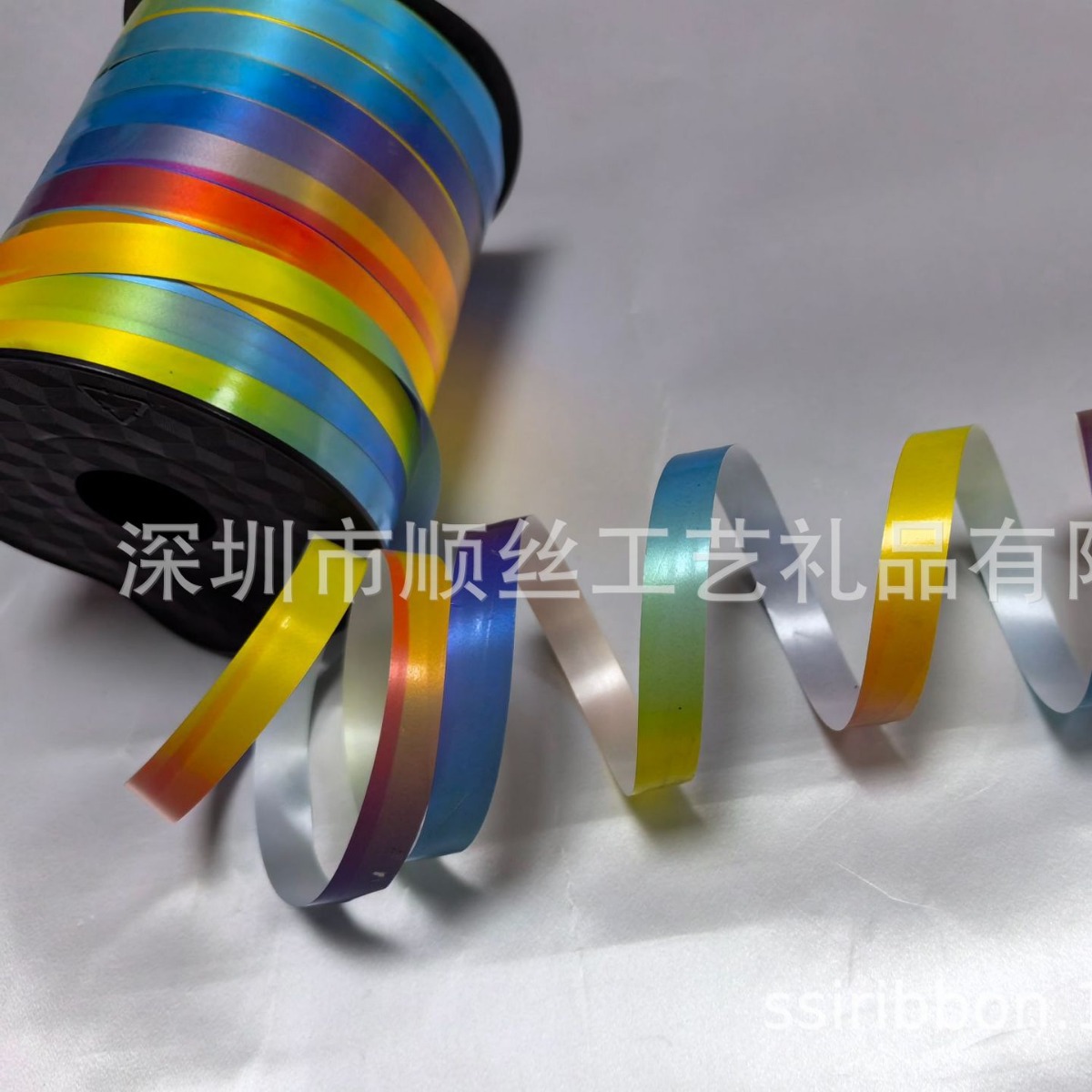 彩带线圈  气球绳  彩带蛋   5MM丝带 车花彩带    派对彩带塑料