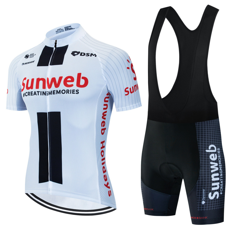 New Summer Cycling Clothing Men's Mountain Bike White Short Sleeve Top Competitive Road Bike Clothing Riding suit New Summer Cycling Clothing Men's Mountain Bike White Short Sleeve Top Competitive Road Bike Clothing Riding suit