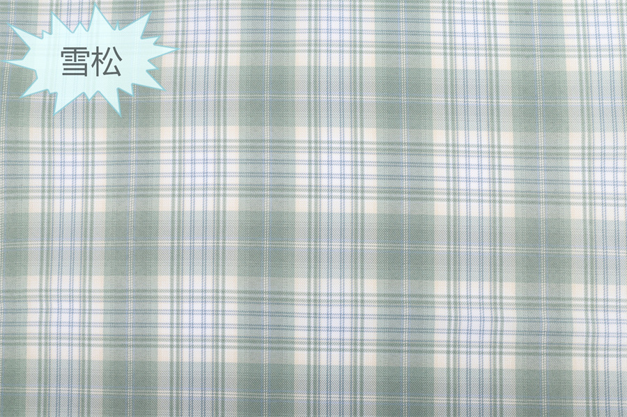 Tela a cuadros de poliéster teñida en hilo, disponible en stock, para uniformes JK, faldas plisadas, bolsos, estilo chino, jacquard image 12