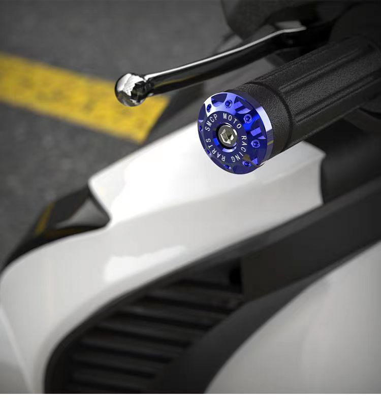 Electric scooter cross-country motorcycle handlebar plug hand plug anti-fall handlebar balance plug handlebar plug metal