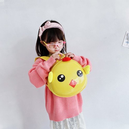 Kindergarten small school bag  new cute cartoon frog small backpack ins Internet celebrity baby 2-7 years old backpack
