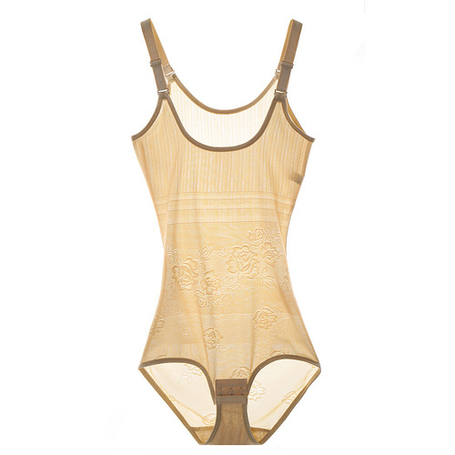 Women's Triangular Placket Body Shaping Bodysuit with Abdominal Compression and Hip Lifting - Plus Size Summer Factory Wholesale