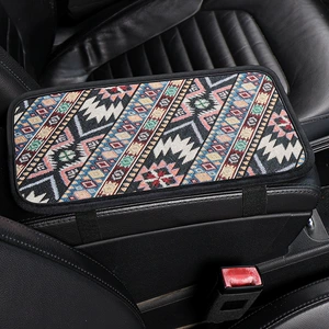Universal car armrest box cover heightening pad, armrest pad, armrest cushion, protective pad, central armrest pad
