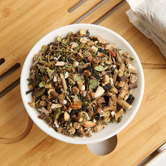 沁花苑 蒲公英甘草茯苓茶牛皮紙袋桑葚黃精茯苓茶 廠家批發代發