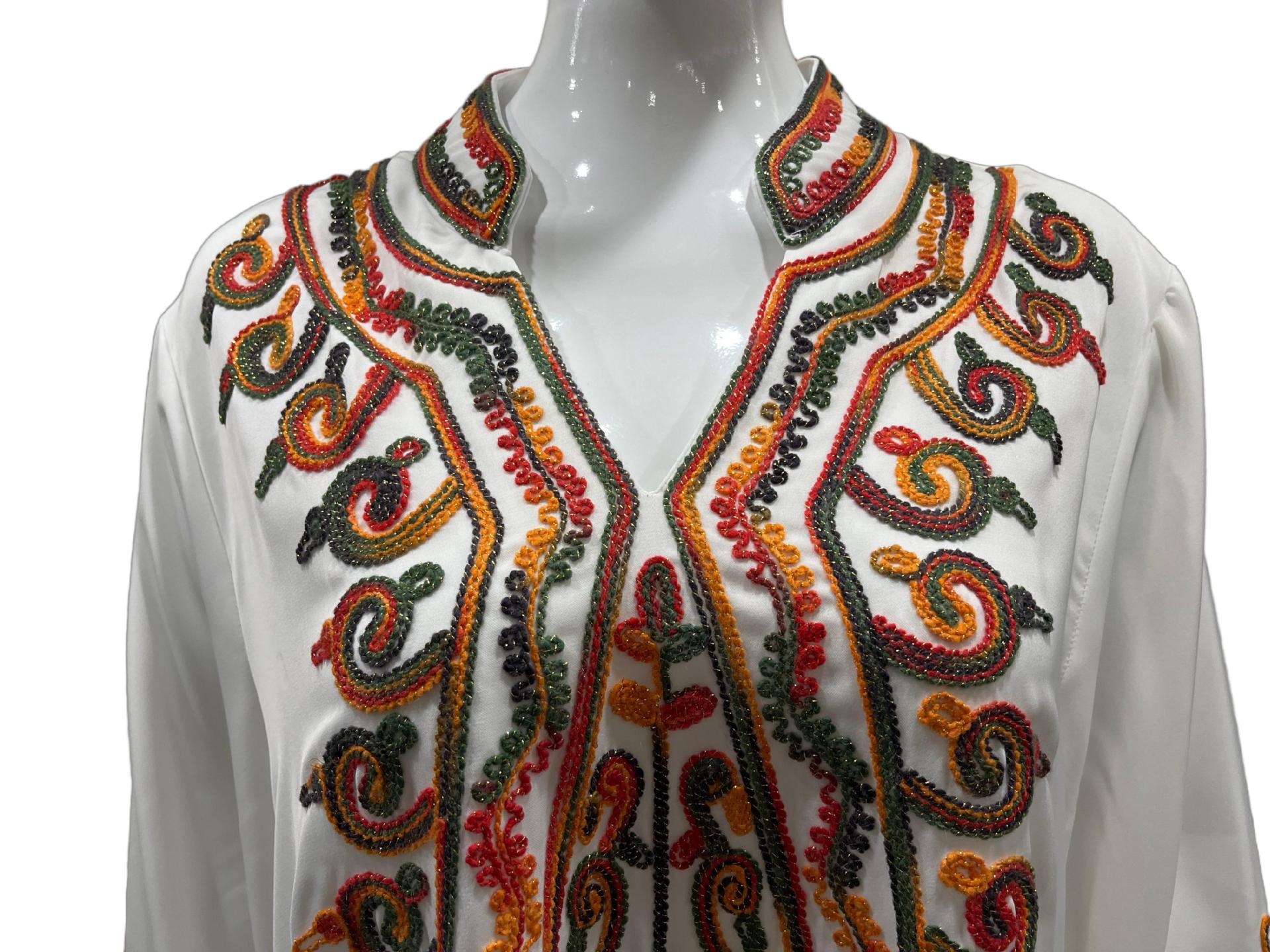 New In Stock Muslim Embroidered Robe, Middle Eastern Clothing, Abaya, Loose-fitting Women's Long Dress From Dubai,_ecoleips.com
