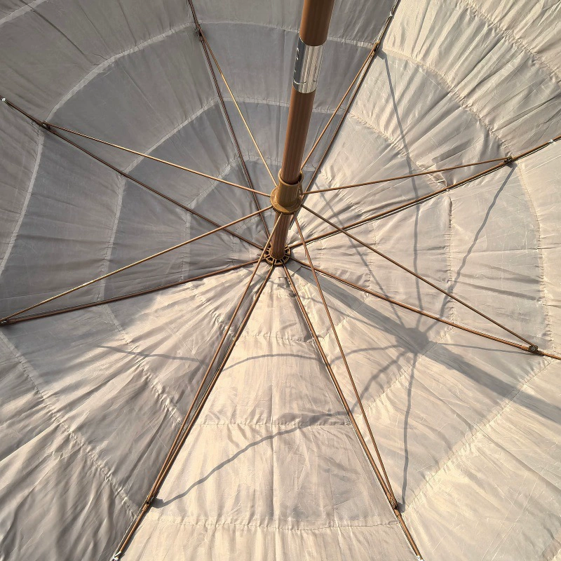 Straw umbrella thatch outdoor parasol simulation camping courtyard garden umbrella