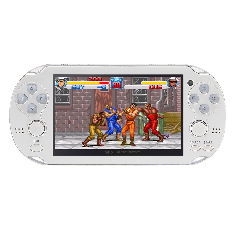 Transfronterizos para PSP4G dual rocker consola de juegos portátil nostálgica retro 128 bits PC arcade gbNES fábrica