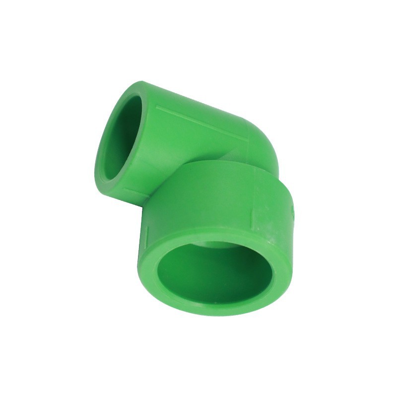 4 puntos 6 puntos tubería de agua de 1 pulgada fontanería accesorios de fusión en caliente conector de fábrica al por mayor accesorios de tubería PPR nuevo material de igual diámetro codo reductor