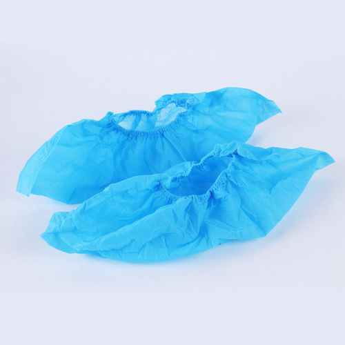 Factory Wholesale Disposable Plastic Shoe Covers Anti-wear Breathable Dustproof Non-slip Foot Covers Household Thick Non-woven Shoe Covers