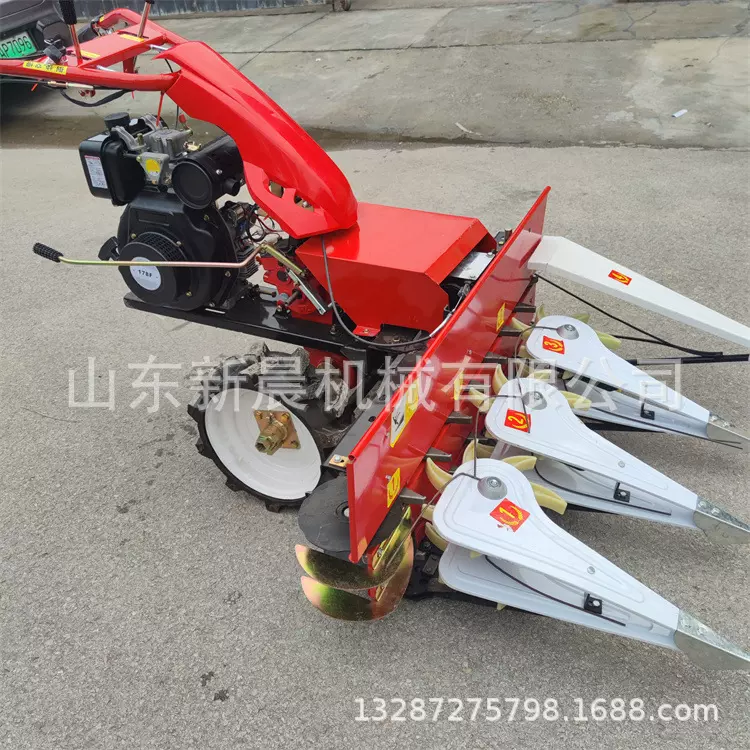 苜蓿草割倒机 1米宽艾草黄豆割晒机手扶式辣椒割晒机